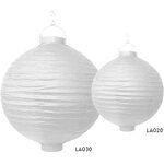 Paper lantern, white, 20cm