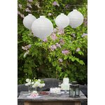 Paper lantern, white, 20cm