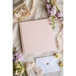 Guest Book, light pink, 20.5 x 20.5 cm, 22 pages