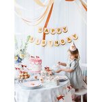 Happy Birthday Horses banner, 13 x 150 cm