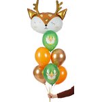 Balloons 30 cm, Deer, mix 1pkt/6pc.