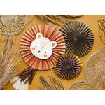 Decorative Rosettes Leo, mix, 26-43 cm 1pkt/3pc.