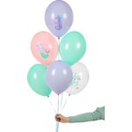 Balloons 30 cm, Sea World, mix 1pkt/6pc.