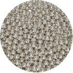 FunCakes FunCakes Crispy Choco Pearls - Metallic Silver 60g