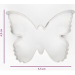 Patisse Cookie Cutter Butterfly 5,5 cm