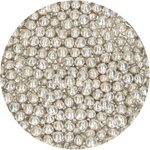 FunCakes Soft Pearls Medium  Metallic Silver 55 g