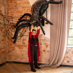 Giant Spider Halloween foil balloon 227x155cm