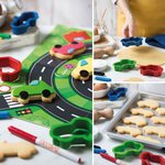 Decora SWEET GAME BRUM BRUM SET OF 3 CUTTERS