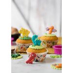 Decora 6 PCS KIT JURASSIC SUGAR DECORATION