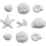 Decora 9 SEA SHELLS SUGAR DECORATIONS