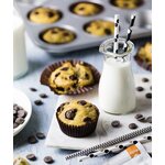 Decora 120 TARTLETS BAKING CUPS BLACK 40 X 20 MM