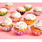 FunCakes Bloom Baking Cups Black pk/48