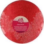 FunCakes Cake Drum Round Ø25 cm Red