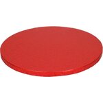 FunCakes Cake Drum Round Ø25 cm Red