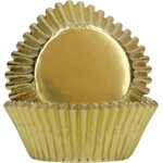 FunCakes Foil Baking Cups Metallic Gold pk/48