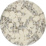 FunCakes Sprinkle Medley Silver Chic 65 g