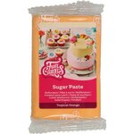 FunCakes Sugar Paste Tropical Orange 250 g