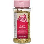 FunCakes Sugar Strands Metallic Gold 80 g