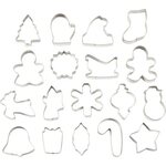 Wilton Metal Cutter Set Holiday Set/18