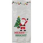 Wilton Treat Bags Santa Merry & Bright pk/20