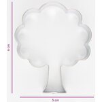 Cookie Cutter Tree 6 cm