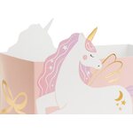 Castle and Unicorns snack boxes, mix 1pkt/6pc