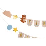 First Birthday Banner with Bears, 2.55 m