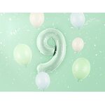 Foil Balloon Number ''9'', 72cm, green