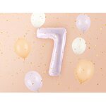 Foil Balloon Number ''7'', 72cm, purple