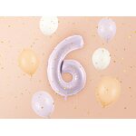 Foil Balloon Number ''6'', 72cm, purple