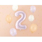 Foil Balloon Number ''2'', 72cm, purple