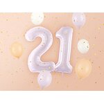 Foil Balloon Number ''2'', 72cm, purple