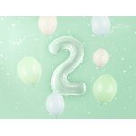 Foil Balloon Number ''2'', 72cm, green