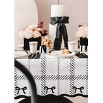 Tablecloth with bows, color mix, 180x120 cm