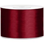 Satin Ribbon, deep red, 50mm/25m