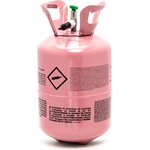 Helium tank, pink, 30 balloons