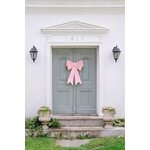 DIY decorative bow, light pink, 55x71 cm