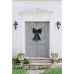 DIY decorative bow, black, 55x71 cm