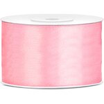 Satin Ribbon, light pink, 38mm/25m