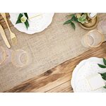 Jute table runner, 0.28x5m