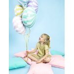 Foil Balloon Candy, 35cm, light lilac