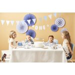 Viirinauha 1st Birthday, sini-hopeamix, 1,3 m