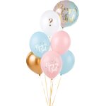 Balloons 30 cm,Boy or Girl, mix 1pkt/6pc