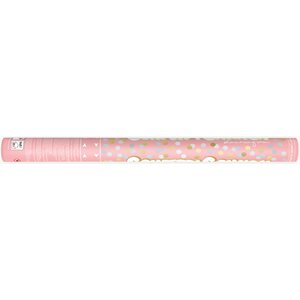 Konfettitykki, pyöreät kulta/hopea pallot, 60 cm