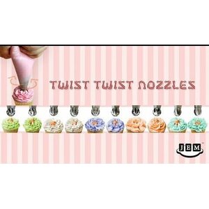 PME JEM twist twist nozzle tyllasetti/2 (16t & 17t)