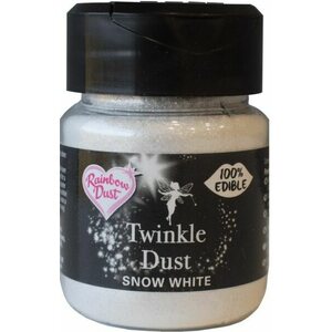 Rainbow Dust efektisävy twinkle dust snow white 25g