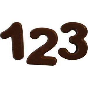 Silikomart suklaamuotti choco 123