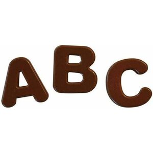 Silikomart suklaamuotti choco abc