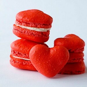 Silikomart macaron-matto, sydän