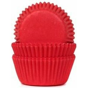 Mini-muffinivuoka, punainen
